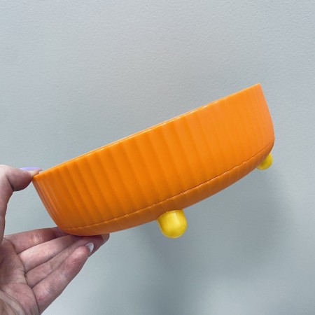 Підставка обертальна для косметики, кухонних аксесуарів  22*8 см Led Twist B100074 помаранчева