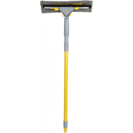 Вікномийка з насадкою з мікрофібри 25 см і телескопічною металевою ручкою 75-125 см Eco Fabric EF-2530