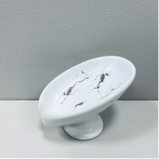 Мильниця керамічна "Білий мармур" h - 9,7 см A-Plus 3988 