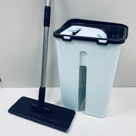 Швабра з відром 12 л Zambak Plastik ZP301 м'ятного кольору