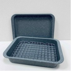 Набір форм для випікання міні зі сталі 25,5*17,8*5 см A-Plus 1283 