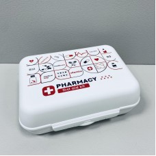 Контейнер для зберігання "Аптечка" 18,5*13*7 см Алеана 127048 білий