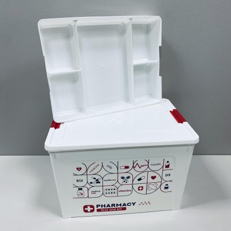 Контейнер для зберігання ліків "Аптечка" 12 л 32*24,5*21 см Алеана 171030