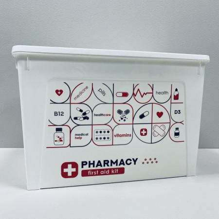 Контейнер для зберігання ліків "Аптечка" 12 л 32*24,5*21 см Алеана 171030