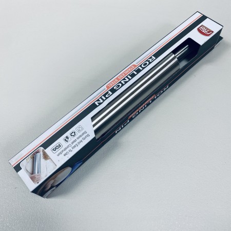 Качалка з нержавіючої сталі для розкочування тіста 32 см RYJ R97330-30