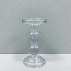 Підсвічник скляний h -15,5 см "Доффін" Olens 8030-373
