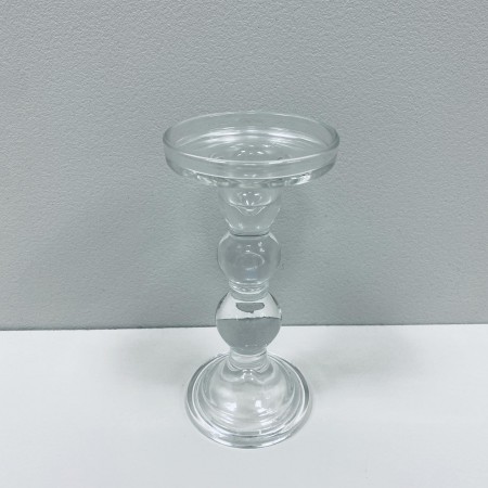 Підсвічник скляний h -17,5 см "Доффін" Olens 8030-374