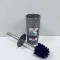 Йоршик для унітазу з пластиковою підставкою 34,5 см Elif Plastik N379 коричневий