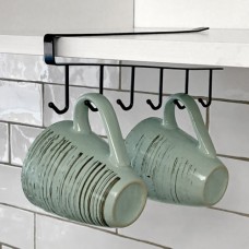 Вішалка металева навісна 26,5*7 см Stenson 00406 чорна