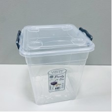 Контейнер пластиковий 7 л 23,5*21,5*25,5 см Prenty Box Violet House 0487