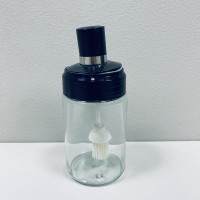 Спецівниця з пензликом скляна 250 мл Viva Daily S250-B