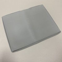 Килимок-деко для приготування пастели та випічки з бортиком 37*30*1см Stenson MH-3308 сірий