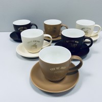 Сервіз чайний порцеляновий 12 предметів 270 мл "Кав'ярня" S&T 15100