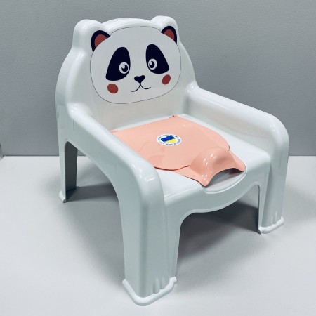 Горщик дитячий h-39.3 см "Крісло-Звірята" Алеана 124070 біла троянда