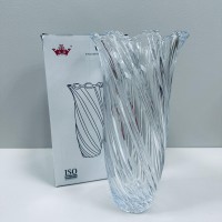 Ваза скляна h-25 см Yujing GlassWare 3887 / 6901 прозора