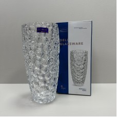 Ваза скляна для квітів 25 см Olens 7355