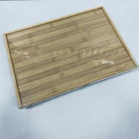 Таця бамбукова прямокутна з ручками 40*28*4,2 см Eurogold 7108200009