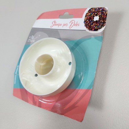 Вирубка пластикова для донатів та пончиків кругла кремова SNS MM-775/ BB-200-3