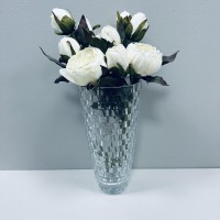 Ваза скляна 30 см Uniglass 6257