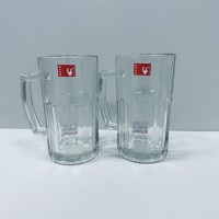 Набір келихів для пива, квасу або чаю 15,5*8,8 см 2 шт A-Plus 2693/3023/ZB02-500