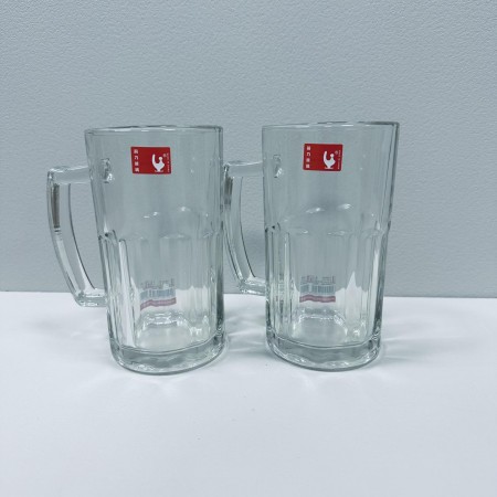 Набір келихів для пива, квасу або чаю 15,5*8,8 см 2 шт A-Plus 2693/3023/ZB02-500