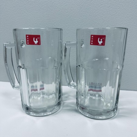 Набір келихів для пива, квасу або чаю 15,5*8,8 см 2 шт A-Plus 2693/3023/ZB02-500