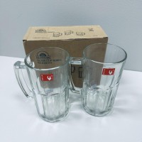 Набір келихів для пива, квасу або чаю 15,5*8,8 см 2 шт A-Plus 2693/3023/ZB02-500