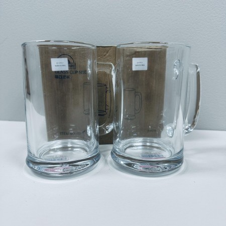 Набір келихів для пива, квасу або чаю 13,5*7,8 см 2 шт. A-Plus 2696