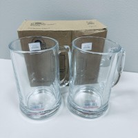 Набір келихів для пива, квасу або чаю 13,5*7,8 см 2 шт. A-Plus 2696