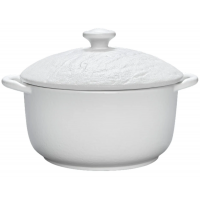 Горщик для запікання з кришкою 18см/600 мл Wilmax Slatestone White WL-661540/A