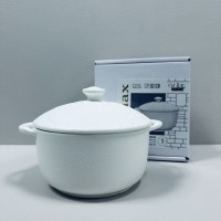 Горщик для запікання з кришкою 18см/600 мл Wilmax Slatestone White WL-661540/A