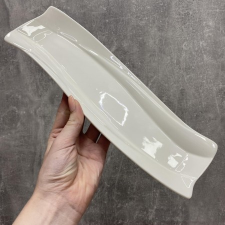 Блюдо порцелянове "Лаура" 30 см Stenson MC3229-12