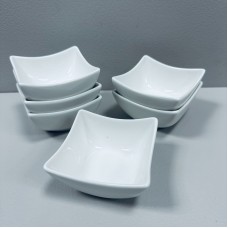 Набір порцелянових соусників 6 шт 9,2х9,2х4,6 см Stenson R22038