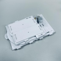 Скринька-комод для прикрас та косметики з дзеркалом 27х17х13 см Stenson TL00381 біла (в розібраному вигляді)