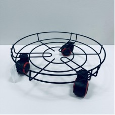 Підставка на колесах під бутиль, вазон металева Stenson R93175 