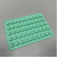 Силіконова форма для мармеладу, цукерок зелена S&T 3200-69