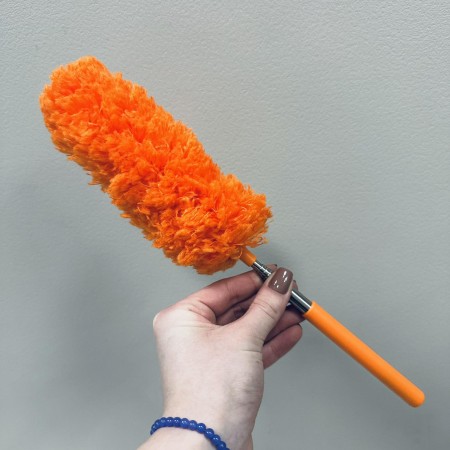 Віяло для пилу  Stenson R87912 помаранчеве