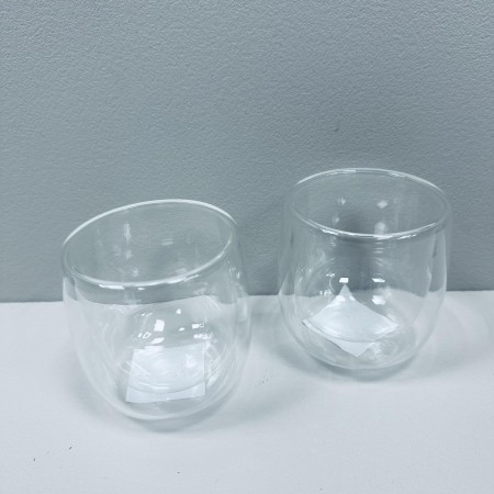 Набір склянок з подвійною стінкою Duo 260 мл 2 шт S&T 201-6