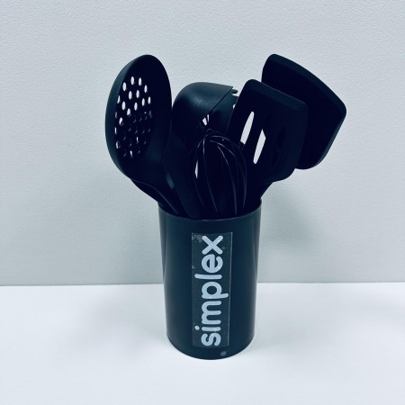 Набір кухонного приладдя в підставці 13 предметів Eurogold Simplex 7016102559