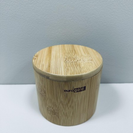 Короб для зберігання бамбуковий з кришкою 12х12х10,5 см Eurogold 7016102481