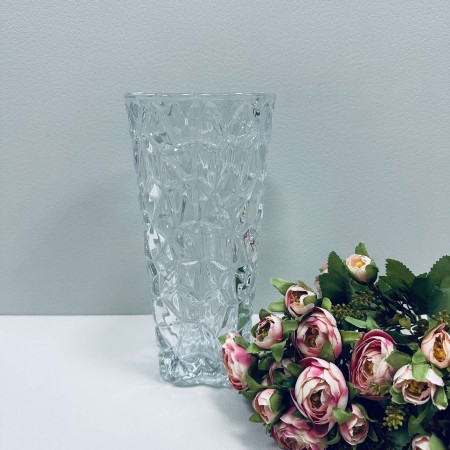 Ваза скляна 23,5 см Uniglass 8557
