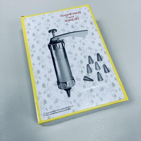 Кондитерський шприц-прес для печива та крему 21 насадка SNS MM-762/4230