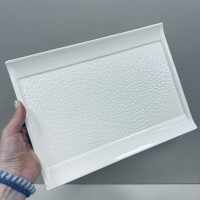 Блюдо порцелянове 31х22,8х1,5 см Mosaic Stenson MC4564-12