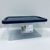 Контейнер пластиковий 36х25х16,6 см 10,5 л Dunya Plastik 33114 темно синій