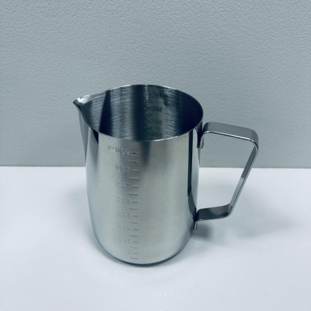 Молочник з нержавіючої сталі без кришки з мірною шкалою 1 л Stenson R92698-1,0