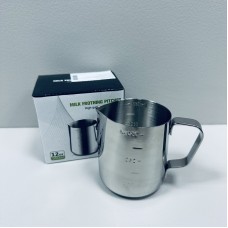 Молочник з нержавіючої сталі без кришки з мірною шкалою 350 мл Stenson R92698-0,35