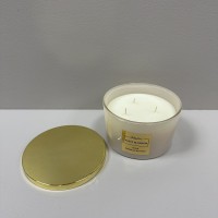 Ароматична свічка Home Premium Edition 13,5*8 см 79667 бежева