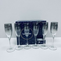 Набір келихів для шампанського 6 шт 160 мл Luminarc Delice Mist J9399/4