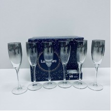 Набір келихів для шампанського 6 шт 160 мл Luminarc Delice Mist J9399/4