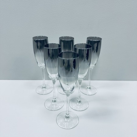 Набір келихів для шампанського 6 шт 160 мл Luminarc Delice Mist J9399/4